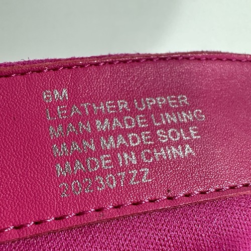 Gianni Bini Damen-Booties Größe 6 M Dalton Wildleder Strass Schleife rosa spitz zulaufend - Bild 9 von 11