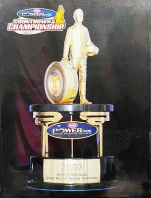 VRHTF AWESOME RARE  COOL NHRA COUNTDOWN TO THE CHAMPIONSHIP PRESS KIT FOLDER