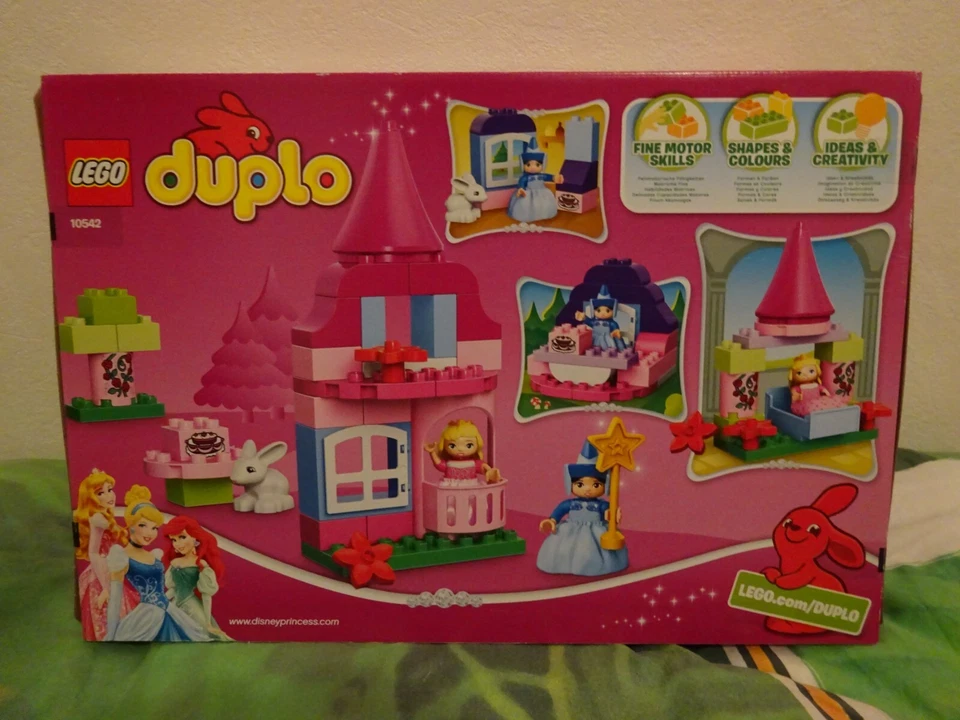 LEGO DUPLO DISNEY La Belle au Bois Dormant Aurore et fée Pimprenelle 10542 Neuf - Photo 2/4