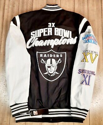 Las Vegas Raiders 3X Super Bowl Champion's Men's Varsity Las Vegas Raiders 3X Super Bowl Champion's Men's Varsity