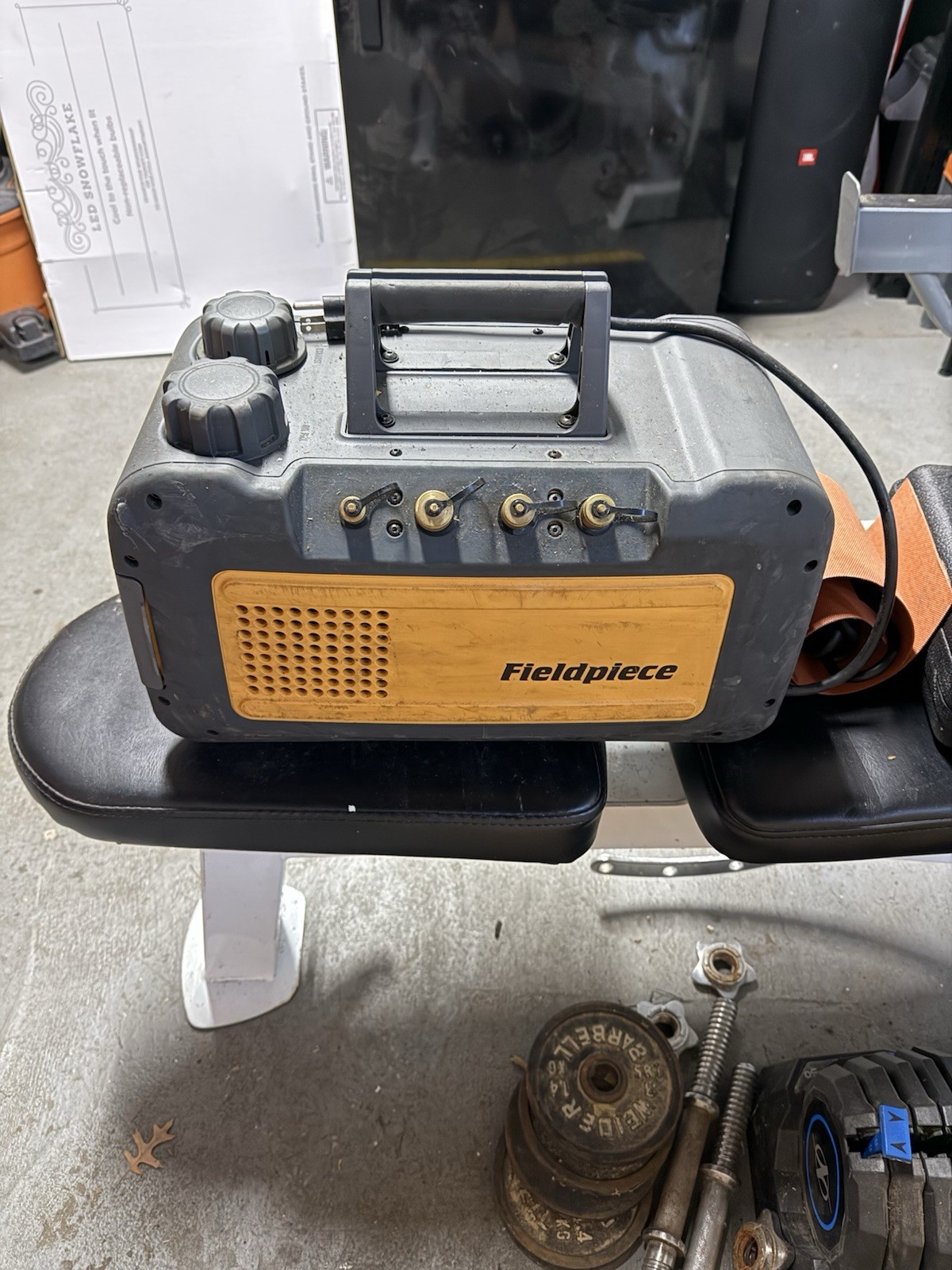 Fieldpiece VP85 Two-Stage 8CFM Vacuum Pump for HVAC