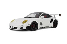 2024 PORSCHE 911 TURBO LB-WORKS WHITE 1/18 MODEL CAR BY GT SPIRIT GT958