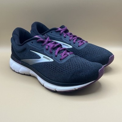 2021 Brooks Trace 1 Black Purple Running Shoes -  Women's Size 10.5 USED