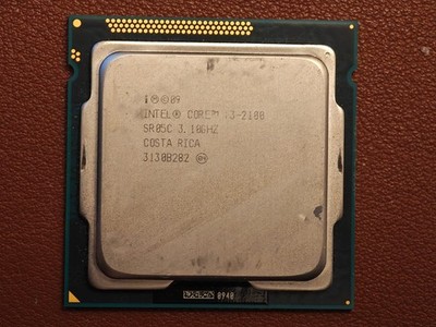 Intel Core i3-2100 3.10GHZ SR05C LGA1155 2-CORE CPU PROCESSOR