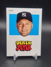 Derek Jeter 2012 Topps Archives #67S-DJ Stickers New York Yankees HOF Captain