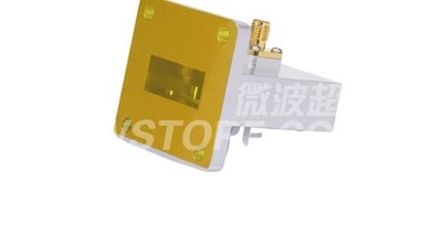 WR90 (BJ100)   female orthogonal waveguide coaxial converter 8.2-12.4GHz *mp