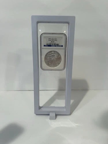 2007 W American Silver EAGLE $1 Dollar Coin ~ NGC Cert MS 69 Early Release