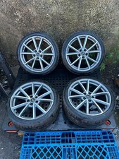 AUDI S4 16-24 MATCHING SET OF 4 ALLOY WHEELS&TYRES 255/35/19 6.5MM ON EACH TYRE