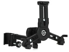 K M 19796 Tablet PC Holder - Clamp Mount for Small iPad/Tablet Height 163-242mm