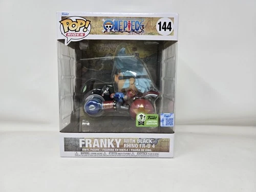 Funko Pop! One Piece: Rides - Franky w/ Black Rhino FR-U 4 (ECCC Sticker)