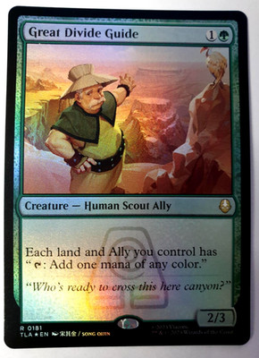 Great Divide Guide - FOIL Rare - MTG Avatar TLA - 0181 NM