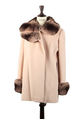 New Zilli Cashmere Coat Size 44 IT / 12 UK / 8 US / 40 FR