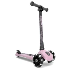 Scoot & Ride Stand-up Push Scooter for Children Ages 3-6, Highwaykick 3, Rose