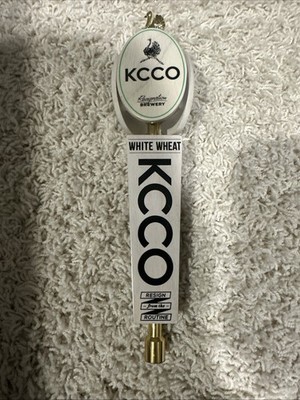 RESIGNATION BREWERY KCCO WHITE WHEAT TAP HANDLE SHIFTER KNOB CHIVE BEER
