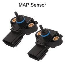 2x Manifold Air Pressure Sensor For 2005-10 Ford F-250 F-350 Super Duty 2260004
