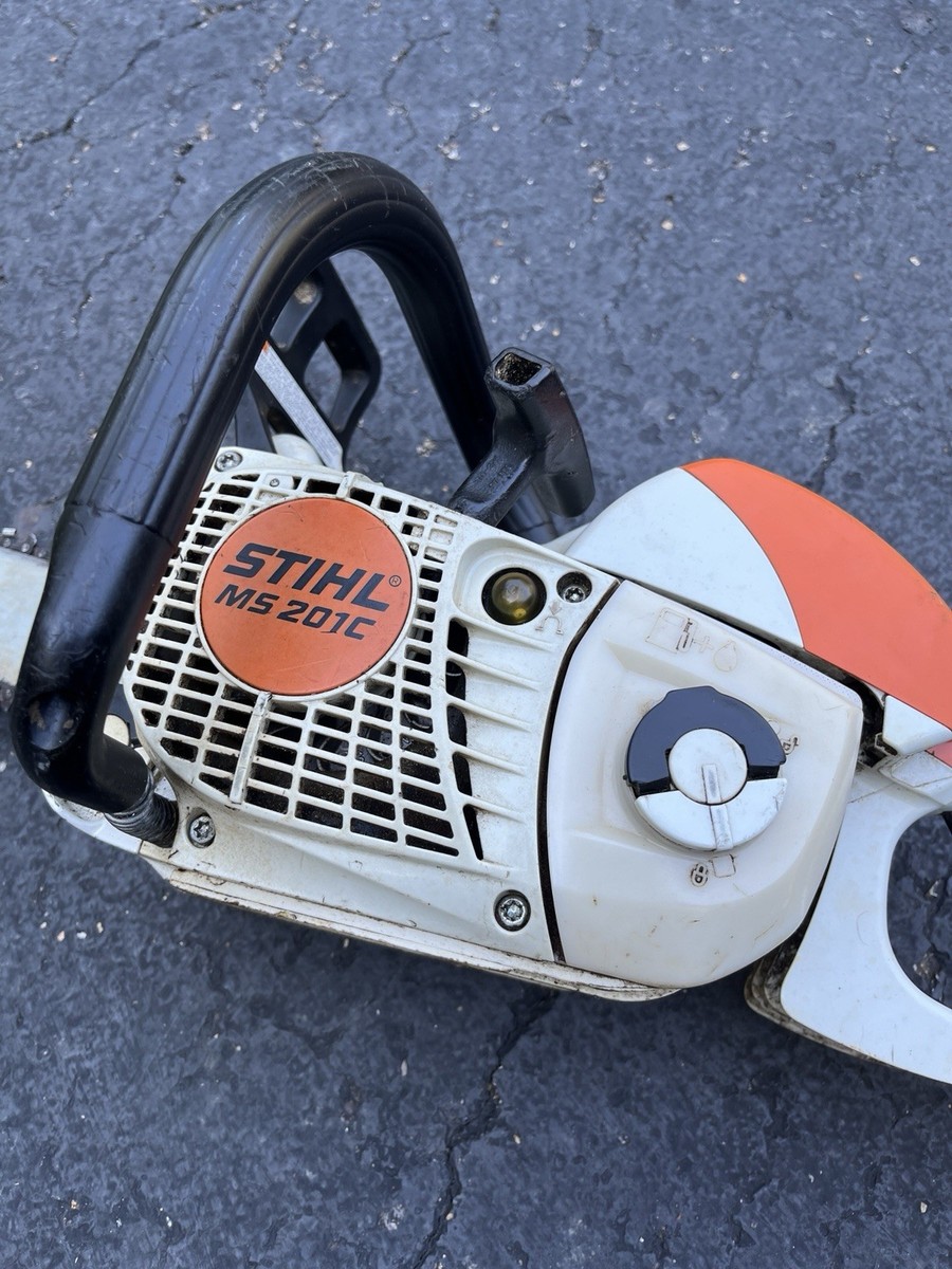 Stihl Pro MS 201C Gas 14” Forestry - Arborist Chainsaw 🪵 | eBay