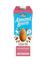 Blue Diamond Almond Breeze Almond Milk Unsweetened 1ltr