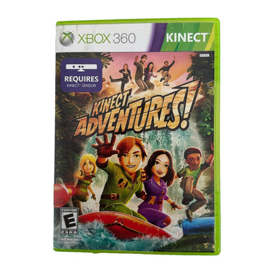 XBOX 360 Kinect Adventures Game Rated E Good Condition Tested Working Fast Ship!