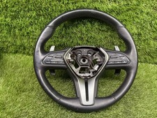 18-22 INFINITI Q50 Q60 RED SPORT STEERING WHEEL RED STITCH PADDLE SHIFTER