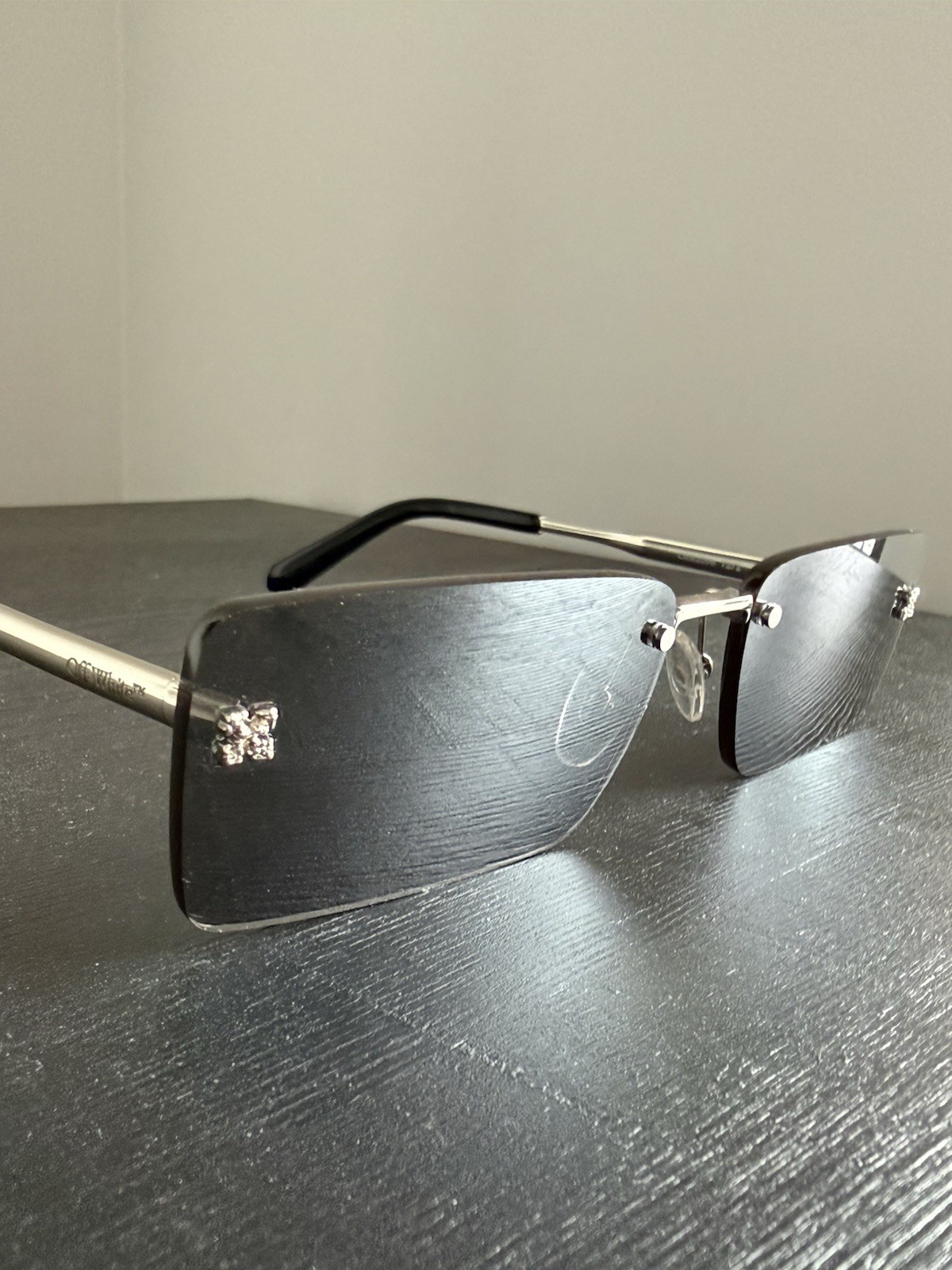 Off-White Riccione Rectangular Frame Sunglasses O… - image 1