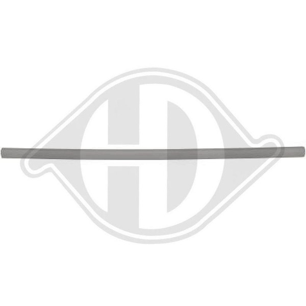 1X Zier /Schutzleiste TüR Diederichs 2245420 FüR VW Vorne Rechts-image