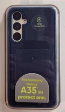 Protect Onn Samsung Galaxy A35 5G Navy Blue Cell Phone Case