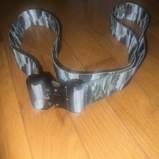 Military Tactical Belt w/Quick Release Buckle 100 Durable Nylon Webbing Camo