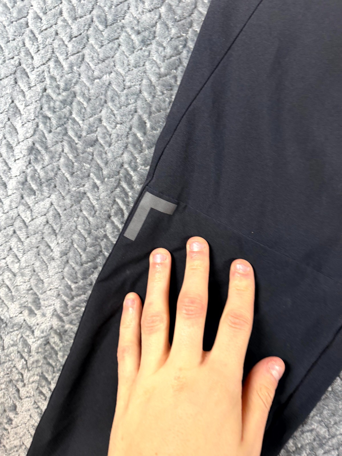 Asics Accelerate Waterproof Pants Mens Large Black Stretch Performance Running thumbnail 3