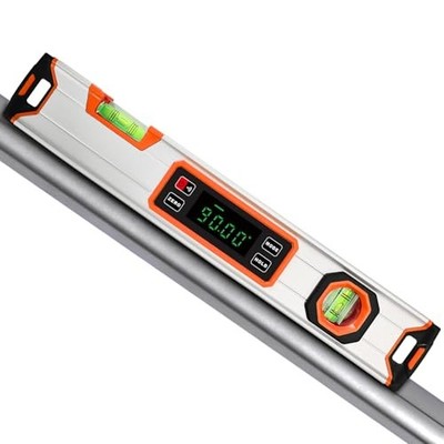 15.7-Inch Digital Torpedo Level & Angle Finder   IP54 Waterproof Orange