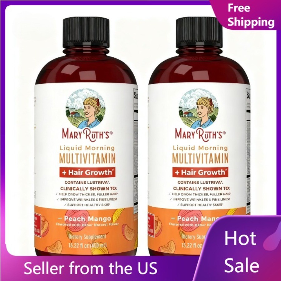 2pcs Hair Growth Peach Mango 450ml (15.22fl oz) Unboxed