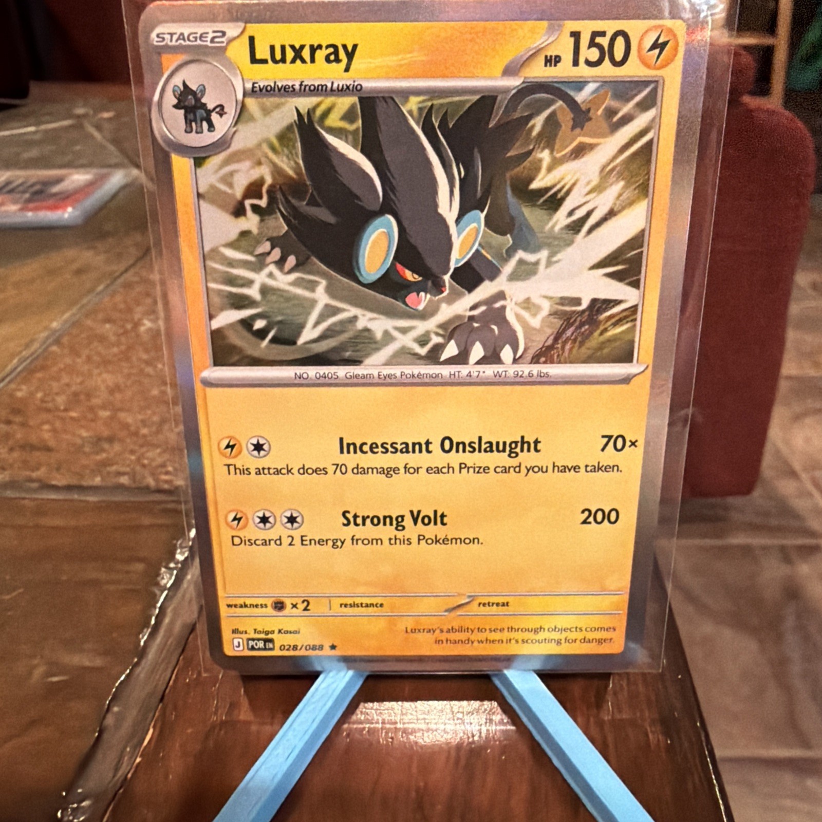 Pokemon Perfect Order Luxray 28/88 Holo