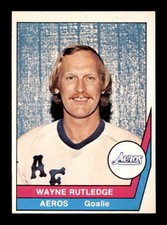 1977 O-Pee-Chee WHA #11 Wayne Rutledge  NM/NM+ X3293198