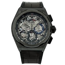 Zenith Defy 21 El Primero 49.9000.9004/78.R582 Black Ceramic High Freq. B&P