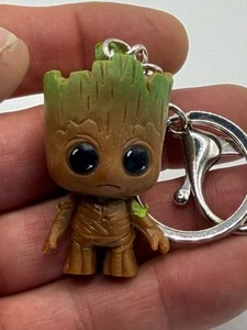 🦬Porte Clés Baby Groot Marvel Figurine Mini Cadeau🦬