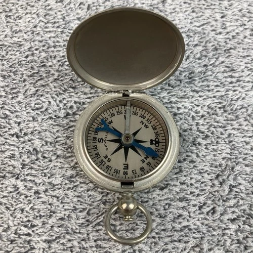 Vintage Wittnauer WWII World War 2 US Army Military Pocket Compass
