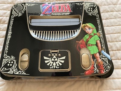 Nintendo 64 Console - Black/Gold Ocarina Of Time Link Legend Of Zelda 3d Decal