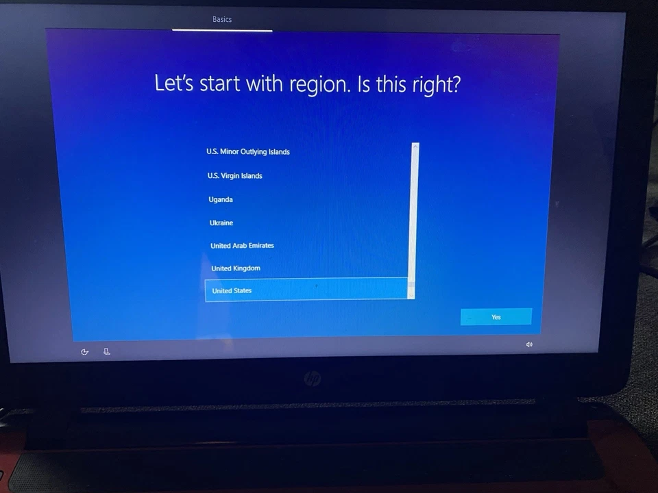 Красный ноутбук HP 15 продается на запчасти или для ремонта (без шнура зарядки) - Изображение 2 из 4