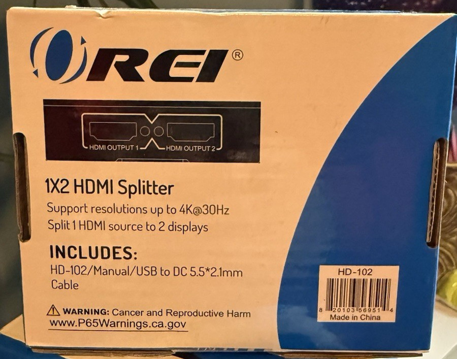 Supports 4k@30hz Dual Display