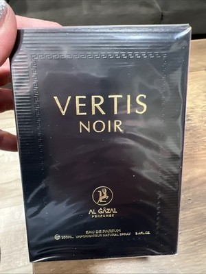 Al Gazal Vertis Noir Eau de Parfum Spray 3.4 fl oz Citronellol Geraniol Limonene