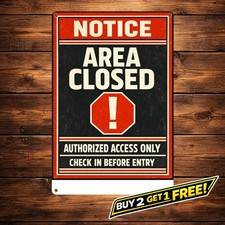 Beware Dog Sign Fence Warning Metal Tin Sign Keep Out Safety Decor 8x12