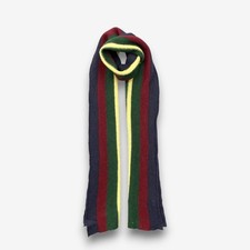 Polo Ralph Lauren Wool Scarf Vintage Classic Christmas Winter Warmer Scarves