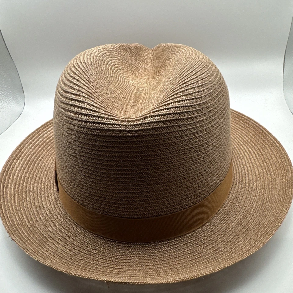 Sombrero Fedora de Paja Goorin Bros Control de Crucero Malva Talla XL Foto 2 de 4