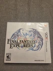 Final Fantasy Explorers Nintendo 3DS BRAND NEW FACTORY SEALED SEE PICTURES
