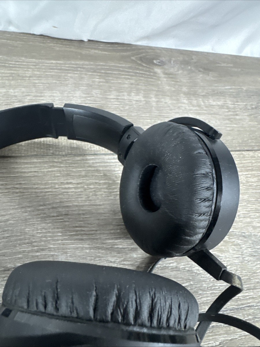 Sony MDR-XB450AP Extra Bass On-Ear Stereo Headphones Black Wired