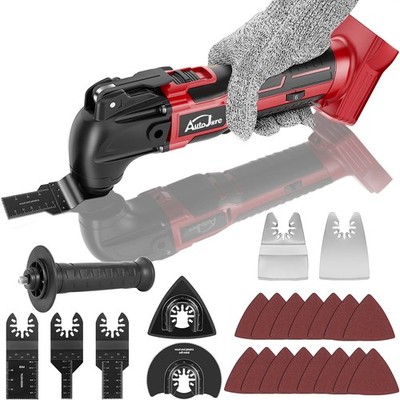 Cordless Multi-Functional Oscillating Tool for Milwaukee 18V Battery,21000OPM