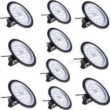 10 Pack 100W UFO Led High Bay Light Factory Warehouse Commercial Led Shop Lights