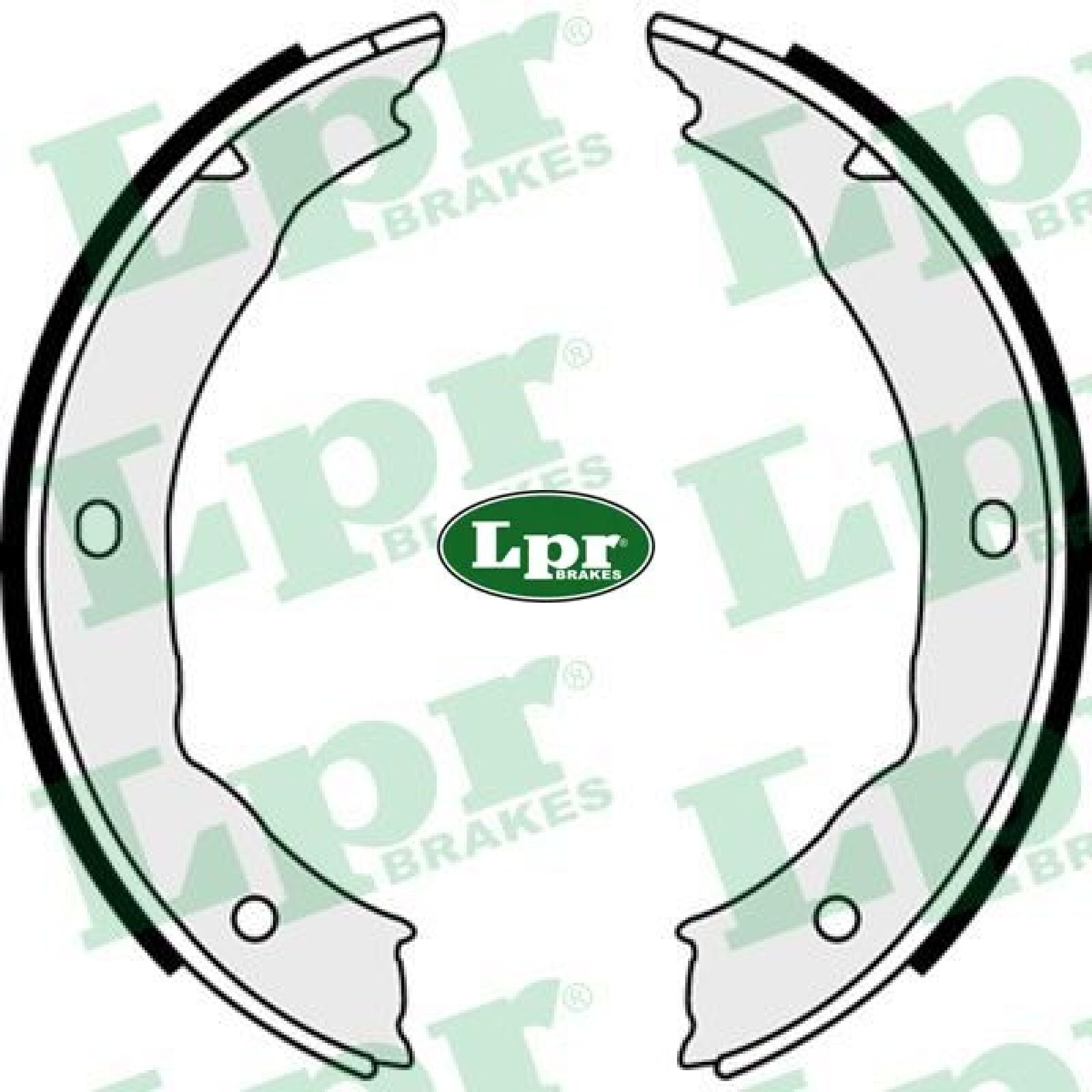 Lpr Bremsbackensatz, Feststellbremse [Hersteller-Nr. 08400] für Citroën, Lotus, Peugeot - Bild 3