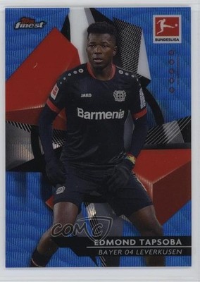 2020 Finest Bundesliga Blue Wave Refractor 135/150 Edmond Tapsoba Rookie RC 1p48