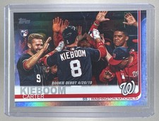 Carter Kieboom 2019 Topps Update #US208 Rainbow Foil Rookie RC