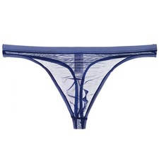 Herren Bequem G String Dessous Stilvoll Ultradünn Transparent Netz T Rücken De